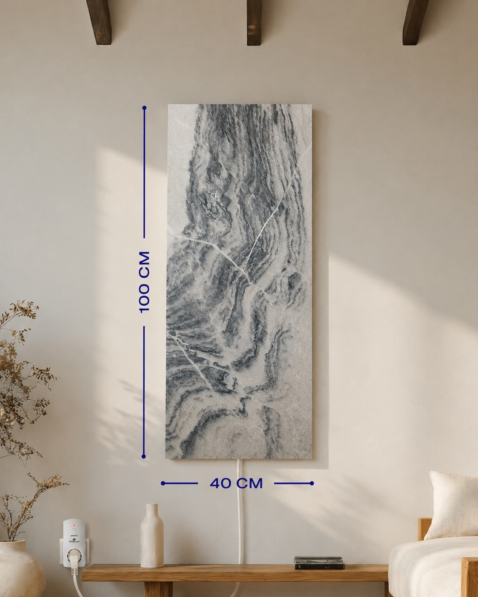 Qarama marmor 800 watt
