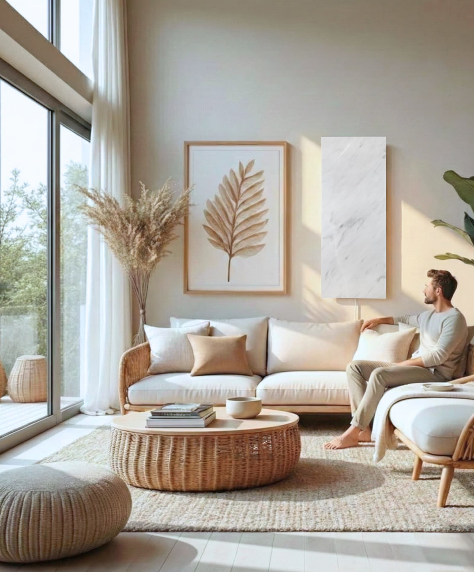 Bianco marmor 800 watt